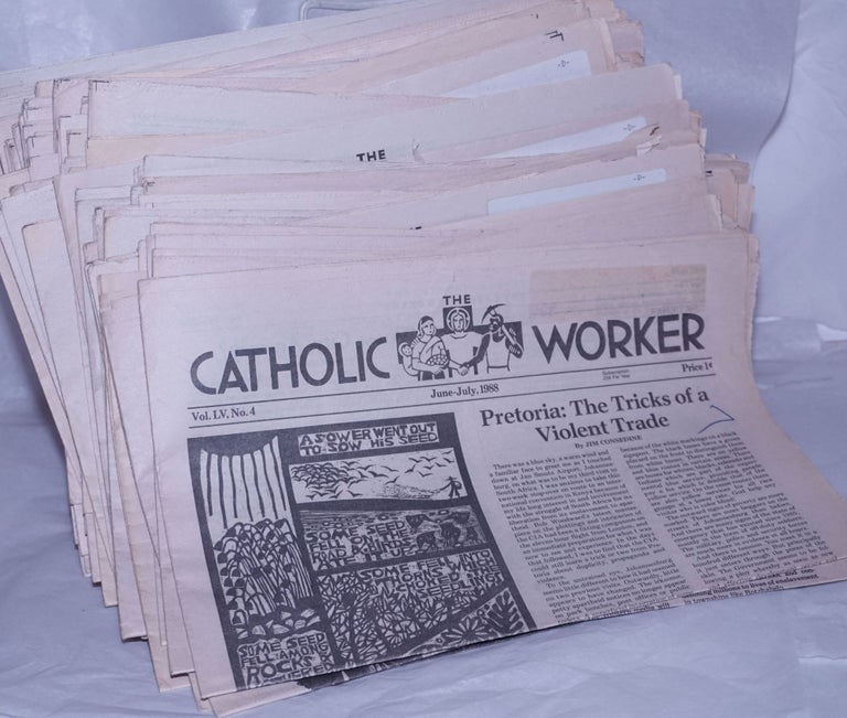 Cat.No: 262807 The Catholic Worker [78 issues]