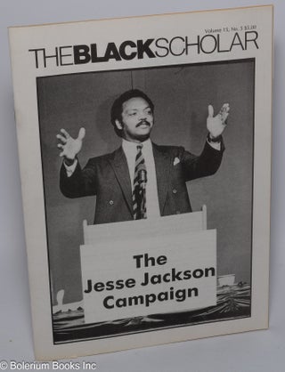 Cat.No: 262813 The Black Scholar: Vol. 15, No. 5, September/October 1984; The Jesse...