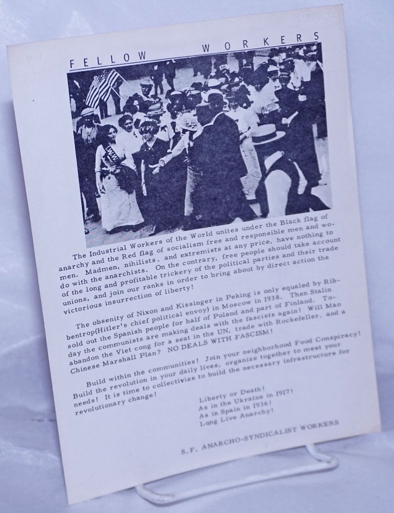 Fellow Workers handbill