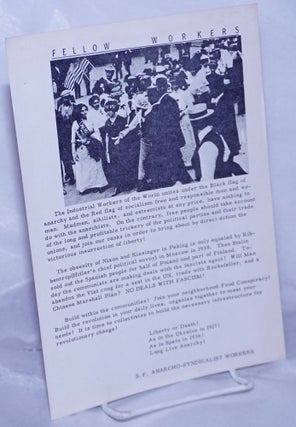 Cat.No: 262980 Fellow Workers [handbill