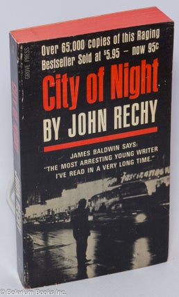 Cat.No: 263014 City of Night. John Rechy, cover, Richard Seaver