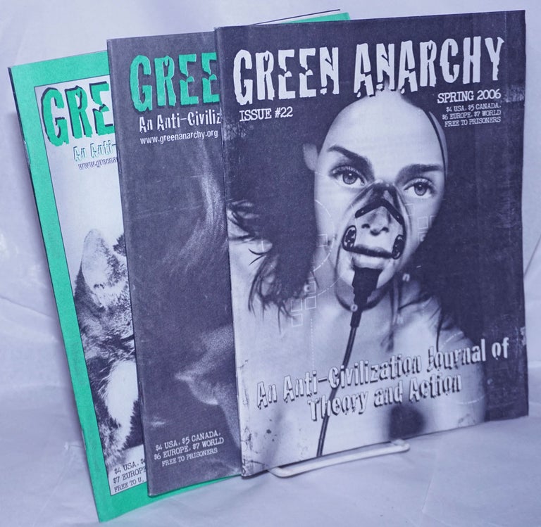 Cat.No: 263086 Green Anarchy: an anti-civilization journal of theory and action [3 issues]