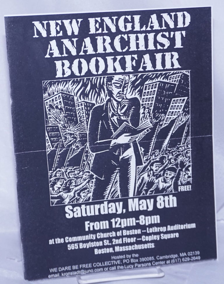 Cat.No: 263104 New England Anarchist Bookfair [handbill]