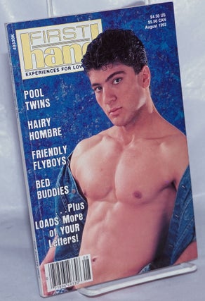 Cat.No: 263197 FirstHand: experiences for loving men, vol. 12, #8, August 1992: Pool...
