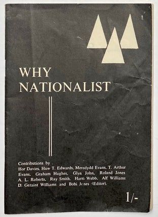 Cat.No: 263332 Why nationalist. Bobi Jones