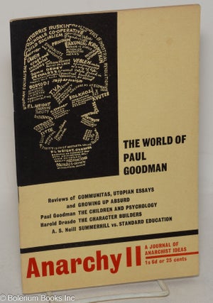 Cat.No: 263367 Anarchy: a journal of anarchist ideas. No. 11 (January 1962