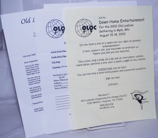 Cat.No: 263449 Old Lesbians Organizing for Change [three handbills