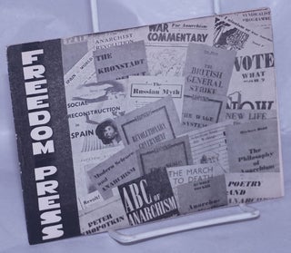 Cat.No: 263580 Freedom Press [informational pamphlet
