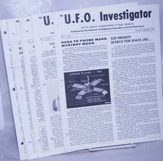 Cat.No: 263604 U.F.O. Investigator; Facts About Unidentified Flying Objects [broken run]:...