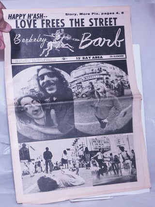 Cat.No: 263660 Berkeley Barb: vol. 6, #10 (9?) (#133) March 1-7, 1968: Happy H'Ash; Love...