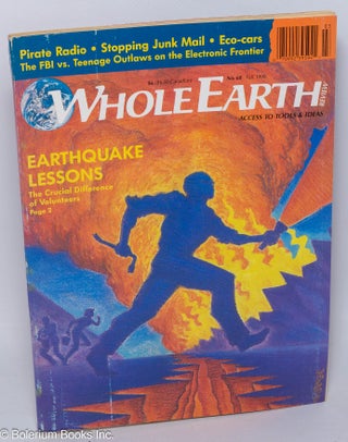 Cat.No: 263733 Whole Earth Review, No. 68, Fall 1990. Ruth Kissane, eds, Micheal K....