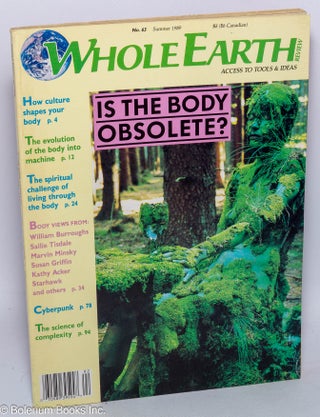 Cat.No: 263734 Whole Earth Review, No. 63, summer 1989. Ruth Kissane, eds, Micheal K....