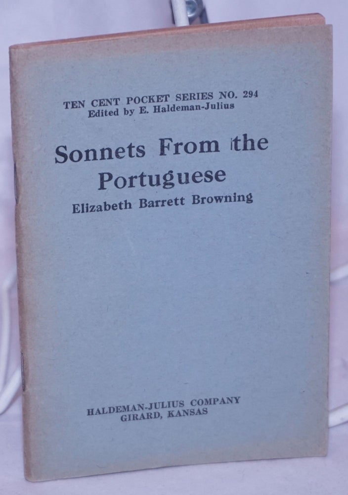 Cat.No: 264060 Sonnets From the Portuguese. Elizabeth Barrett Browning.