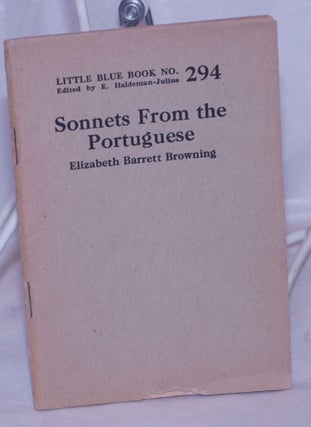 Cat.No: 264155 Sonnets From the Portuguese. Elizabeth Barrett Browning