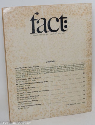 Fact: January-February, 1964, Vol. 1, Issue 1