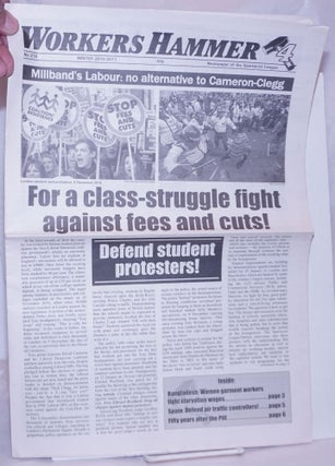 Cat.No: 264366 Workers Hammer: Newspaper of the Spartacist League[Britain] 2010-2011,...