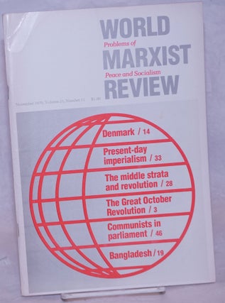 Cat.No: 264612 World Marxist Review: Problems of peace and socialism. Vol. 22, No. 11,...