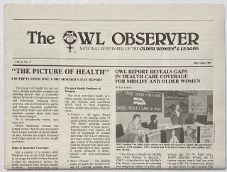 Cat.No: 264662 The Owl Observer: National newspaper of the Older Women's League. Vol. 6...