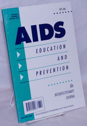 Cat.No: 264891 AIDS Education and Prevention: an interdisciplinary journal; vol. 5, #4,...