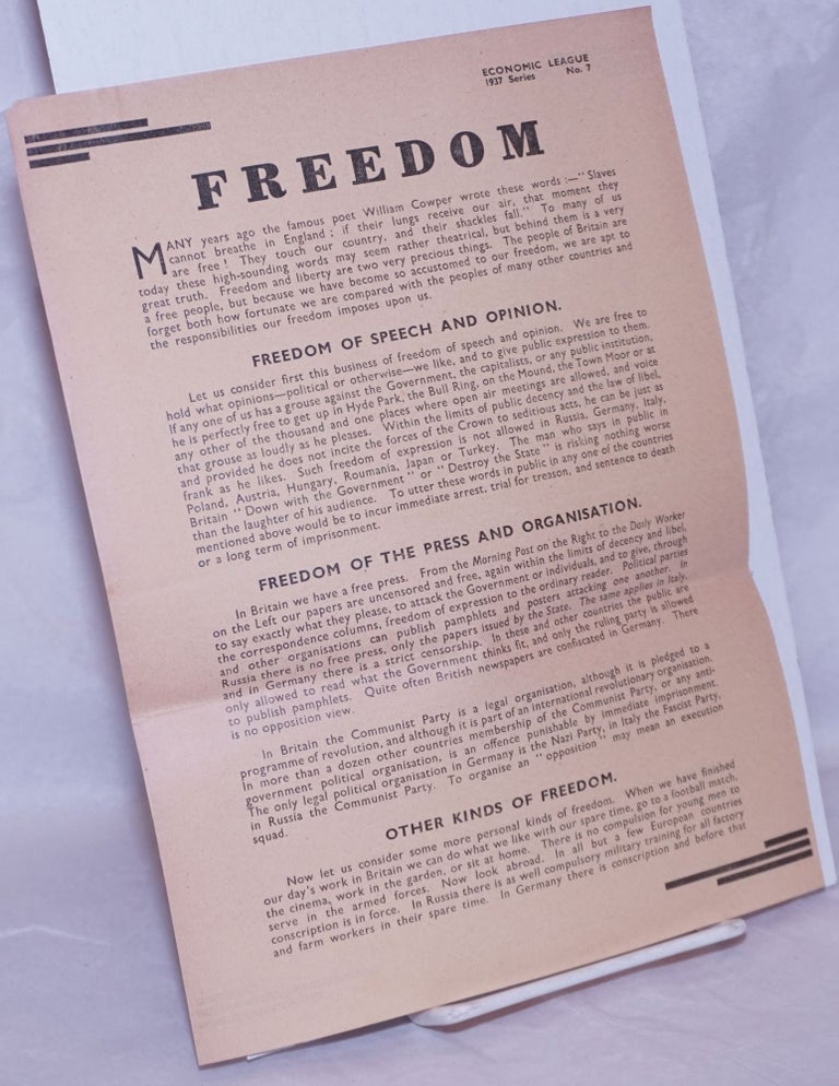 Cat.No: 265572 Freedom