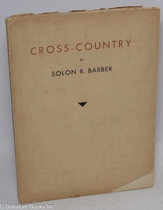 Cat.No: 265596 Cross-Country: a miscellany; American & European forewords by Nelson...