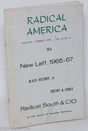 Cat.No: 265671 Radical America, an SDS journal of American radicalism. September -...