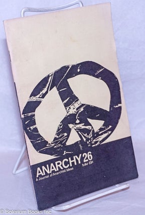 Cat.No: 265776 Anarchy No. 26 (Vol. 3 No. 4), April 1963