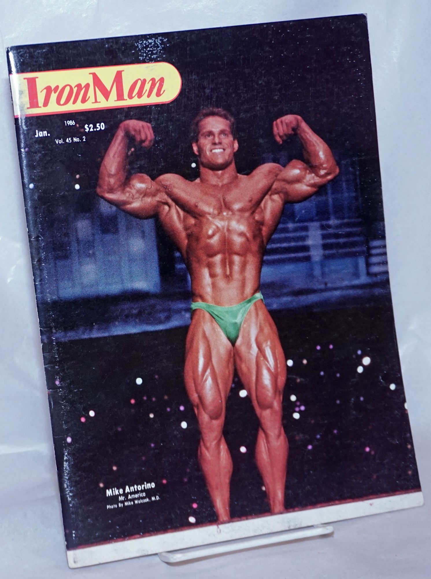 Iron Man magazine: vol. 45, #2, Jan. 1986: Mike Antorio; Mr