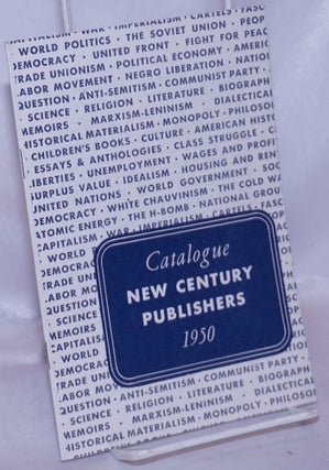 Cat.No: 266414 New Century Publishers, Catalogue 1950
