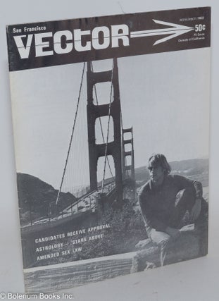 Cat.No: 266485 Vector: a voice for the homosexual community; vol. 5, #11, November 1969:...