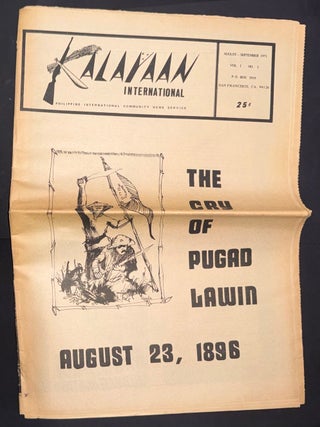 Cat.No: 266536 Kalayaan international; Philippine international community news service,...