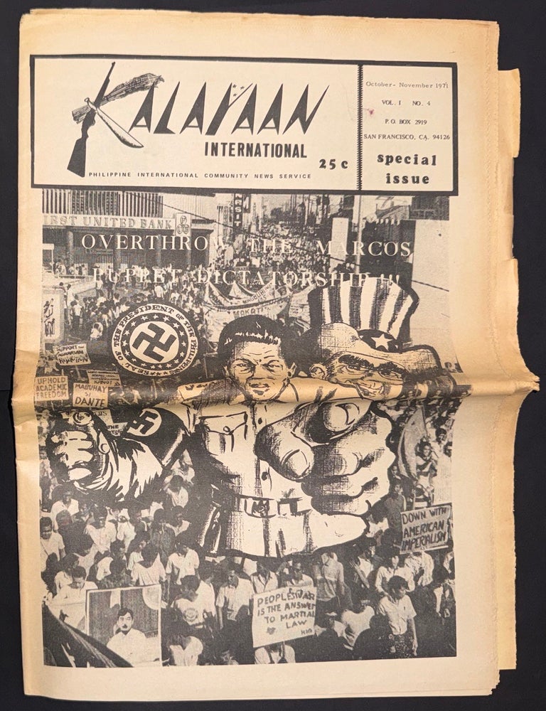 Cat.No: 266537 Kalayaan International; Philippine international community news service. Vol. 1, no. 4 (October-November 1971)