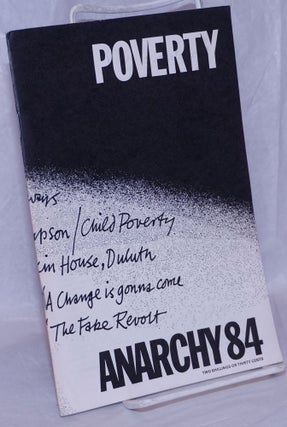 Cat.No: 266597 Anarchy. No. 84 (Vol. 8 No. 2), February 1968: Poverty