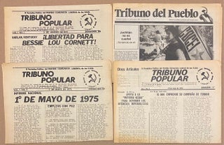 Cat.No: 266754 Tribuno Popular [four issues, the last as Tribuno del Pueblo]. Partido...