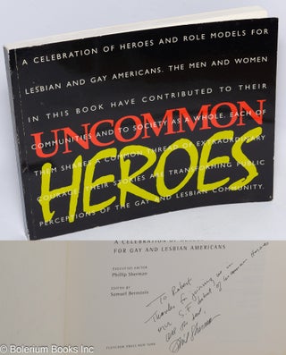 Cat.No: 26746 Uncommon Heroes: a celebration of heroes and role models for gay and...