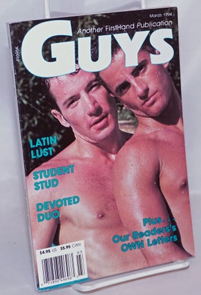 Cat.No: 267717 Guys magazine vol. 7, #1, March 1994: Latin Lust. Jerry Douglas, William...