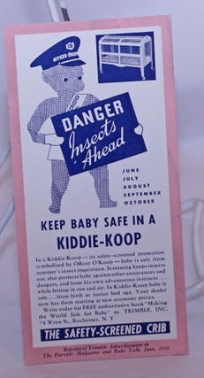 Cat.No: 267905 Danger Insects Ahead. Keep Baby Safe in a Kiddie-Koop