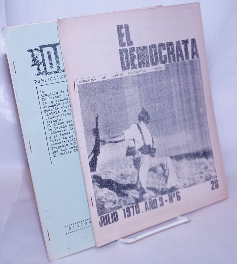 Cat.No: 268011 El Demócrata [two issues: July and December 1970]