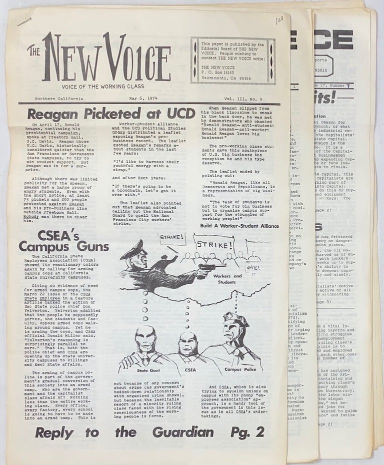 Cat.No: 268026 The New Voice [nine issues]