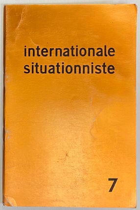 Cat.No: 268167 Internationale Situationniste; bulletin centrale édité par les sections...