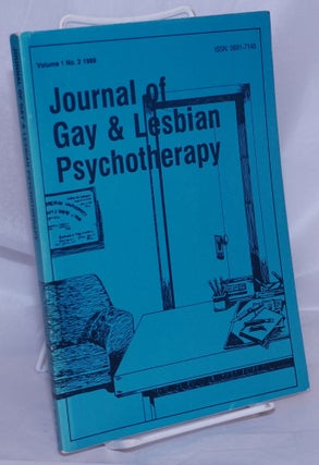 Cat.No: 268169 Journal of Gay & Lesbian Psychotherapy: vol. 1, #2, 1989. David Lynn Scasta
