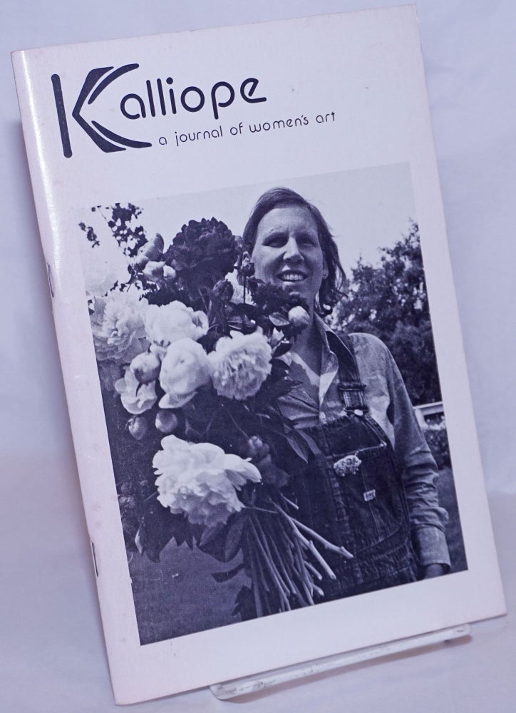 Cat.No: 268196 Kalliope: a journal of women's art: vol. 3, #1, Fall 1980. Betty Bedell, lyn lifshin Robin Morgan, Ruth Moon Kempher, Maxine Kumin.