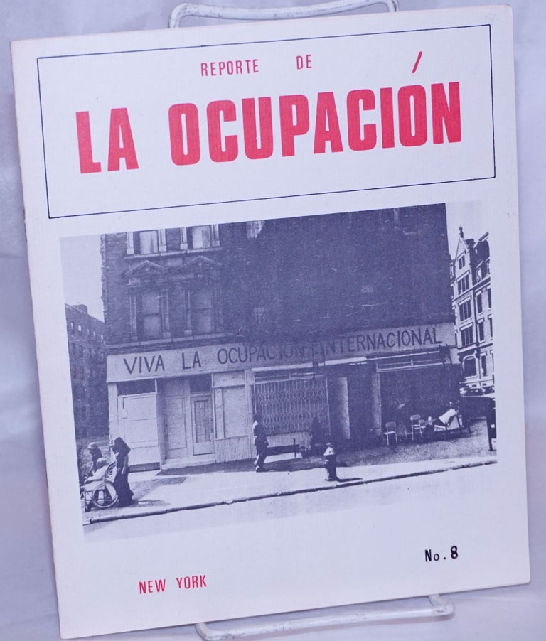 Cat.No: 268236 Reporte de La Ocupación. No. 8 (July 1974)