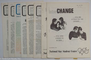 Cat.No: 268536 InterCHANGE: the newsletter of the National Gay Student Center; [nine...