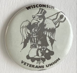 Cat.No: 268587 Wisconsin Veterans Union [pinback button