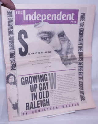 Cat.No: 268767 The Independent: vol. 6, #12, June 16-29, 1988: Growing Up Gay in Old...