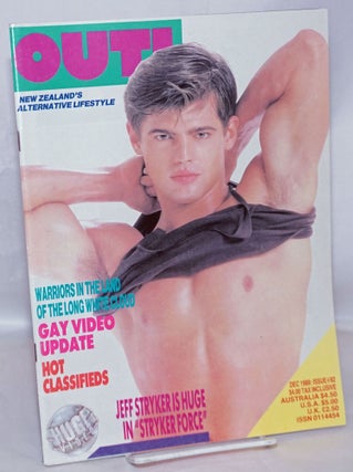 Cat.No: 268777 Out! New Zealand's alternative lifestyle #82, Dec. 1988: Jeff Stryker is...
