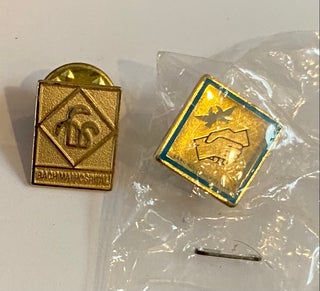 Cat.No: 269226 [Two pins for post-war hospitals in Vietnam