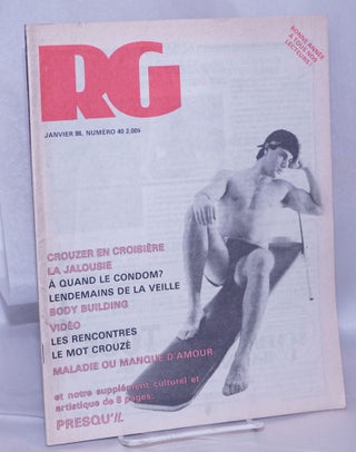 Cat.No: 269255 Le mensuel RG [Revue Gai] #40, Janvier 1986: Crouzer et Croisière la...