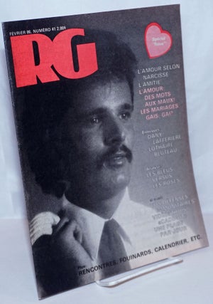 Cat.No: 269369 Le magazine RG [Revue Gai]: le mensuel gai Québécois; #41, Fevrier 1986:...
